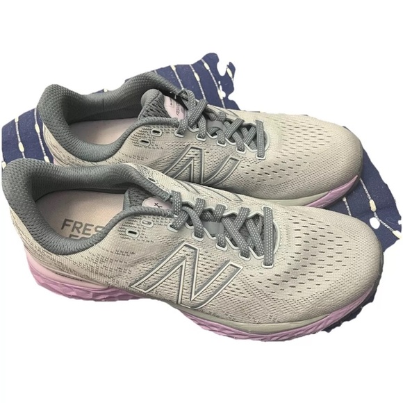 New Balance Gray Athletic Shoes - Picture 3 of 8
